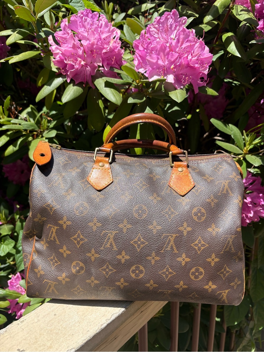 Louis Vuitton Monogram Satchel Handbag - Picture 2 of 9